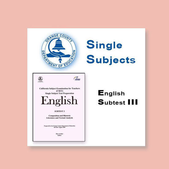 English - Subtest III Composition/Rhetoric