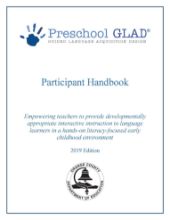 Picture of Project GLAD® NTC Preschool Handbook